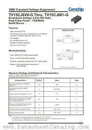 TV15CJ301A-G datasheet pdf Comchip Technology