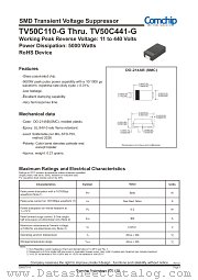TV50C101J-G datasheet pdf Comchip Technology