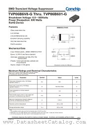 TVP06B151A-G datasheet pdf Comchip Technology