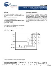 CY2CP1504ZXC datasheet pdf Cypress