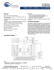 CY14B101LA-ZS25XIT datasheet pdf Cypress