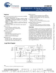 CY14B512P-SFXI datasheet pdf Cypress