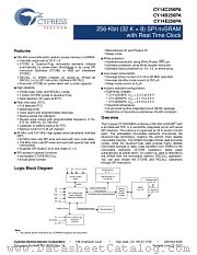 CY14B256PA-SFXI datasheet pdf Cypress