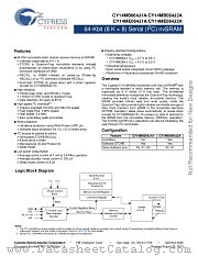 CY14ME064J2A-SXI datasheet pdf Cypress
