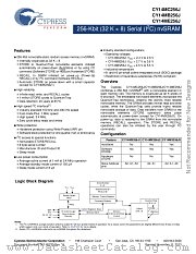 CY14ME256J2-SXIT datasheet pdf Cypress