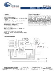 CY14U256LA-BA35XIT datasheet pdf Cypress
