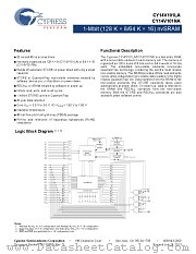 CY14V101LA-BA25XI datasheet pdf Cypress