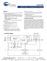 CY14V101Q3-SFXI datasheet pdf Cypress