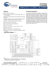 CY14V104LA-BA25XIT datasheet pdf Cypress