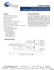 CY22050KFZXC datasheet pdf Cypress