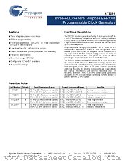 CY2291FX datasheet pdf Cypress