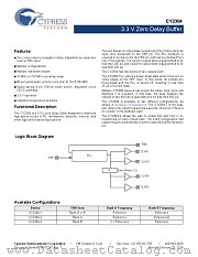 CY2304SXI-1T datasheet pdf Cypress