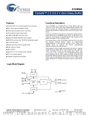 CY23FS08OXC datasheet pdf Cypress