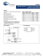 CY23S02SXI-1 datasheet pdf Cypress