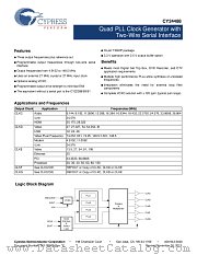 CY24488ZXC datasheet pdf Cypress