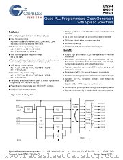CY2546C datasheet pdf Cypress