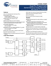 CY2545C datasheet pdf Cypress