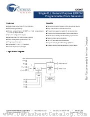 CY2907FX8T datasheet pdf Cypress
