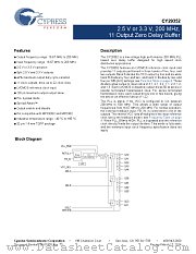 CY29352AXI datasheet pdf Cypress