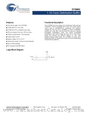 CY29942AXCT datasheet pdf Cypress