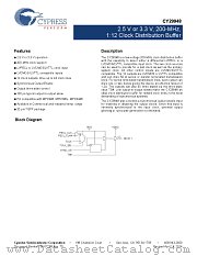 CY29948AXI datasheet pdf Cypress