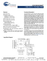 CY62126EV30LL-45ZSXI datasheet pdf Cypress