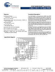 CY621282BNLL-70SXET datasheet pdf Cypress