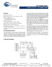 CY62136ESL-45ZSXI datasheet pdf Cypress