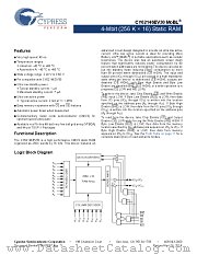 CY62146EV30LL-45ZSXIT datasheet pdf Cypress