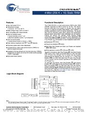 CY62147EV30LL-45BVXI datasheet pdf Cypress