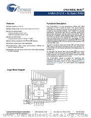 CY62148ESL-55ZAXA datasheet pdf Cypress