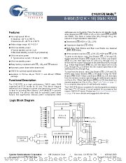 CY62157ELL-55BVXET datasheet pdf Cypress