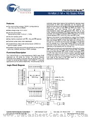 CY62167DV30LL-55BVXI datasheet pdf Cypress
