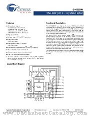 CY62256NLL-70ZRXIT datasheet pdf Cypress