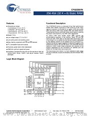 CY62256VNLL-70ZXI datasheet pdf Cypress