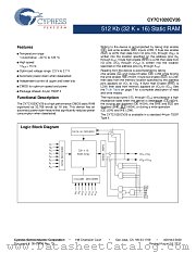 CY7C1020CV26-15ZSXE datasheet pdf Cypress