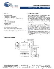 CY7C1041CV33-20VXET datasheet pdf Cypress