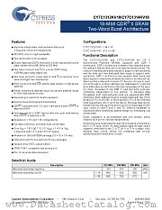 CY7C1312KV18-250BZI datasheet pdf Cypress