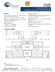 CY7C006AV-25AXC datasheet pdf Cypress