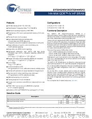 CY7C4121KV13-600FCXC datasheet pdf Cypress