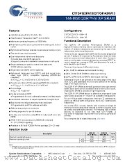 CY7C4122KV13-933FCXC datasheet pdf Cypress