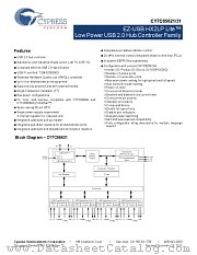 CY7C65621-56LTXCT datasheet pdf Cypress