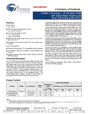CY7S1061G30-10ZXIES datasheet pdf Cypress
