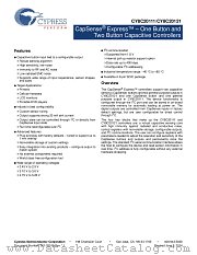 CY8C20111-SX1I datasheet pdf Cypress