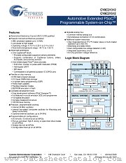 CY8C21312-12PVXET datasheet pdf Cypress
