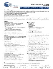 CY8C5467AXI-LP108 datasheet pdf Cypress