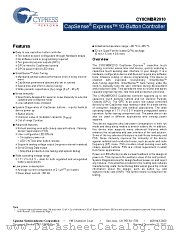 CY8CMBR2010-24LQXI datasheet pdf Cypress