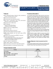 CYD02S36VA-167BBXC datasheet pdf Cypress