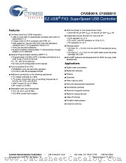 CYUSB2014-BZXI datasheet pdf Cypress