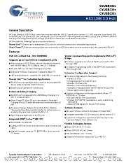 CYUSB3328-88LTXI datasheet pdf Cypress